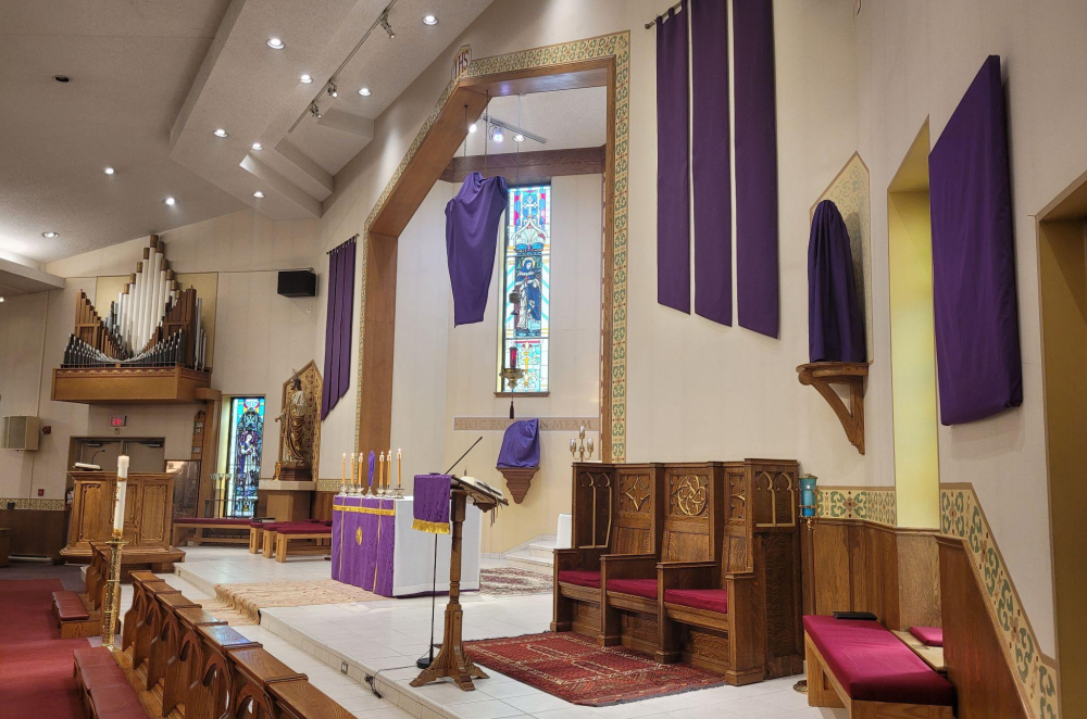 SJ Holy Week Altar 2024