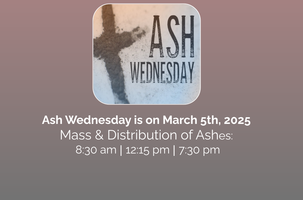 SJ Ash Wednesday 2025