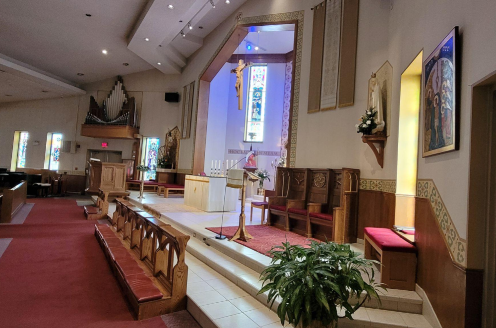 SJ Easter Altar 2026